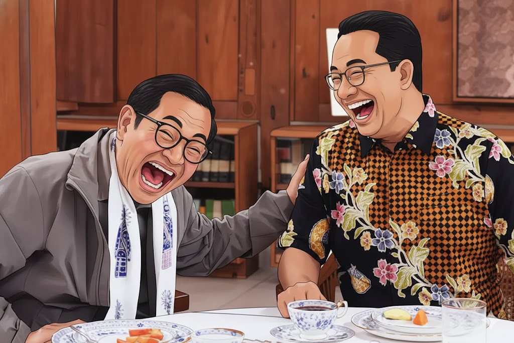 Pramono Anung-Rano Karno Bertemu Anies Baswedan, Kans Menang Satu Putaran Kian Menguat Pramono Anung-Rano Karno Bertemu Anies Baswedan, Kans Menang Satu Putaran Kian Menguat