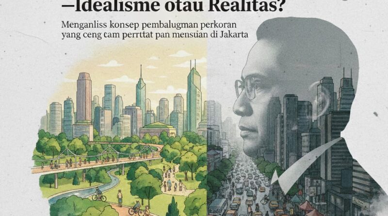Visi Anies Baswedan Tentang Kota Manusiawi, Idealisme atau Realitas?