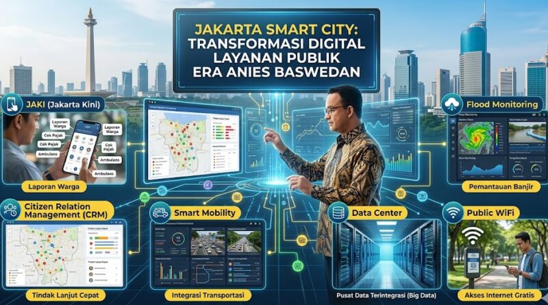Jakarta Smart City: Transformasi Digital Layanan Publik di Era Anies Baswedan