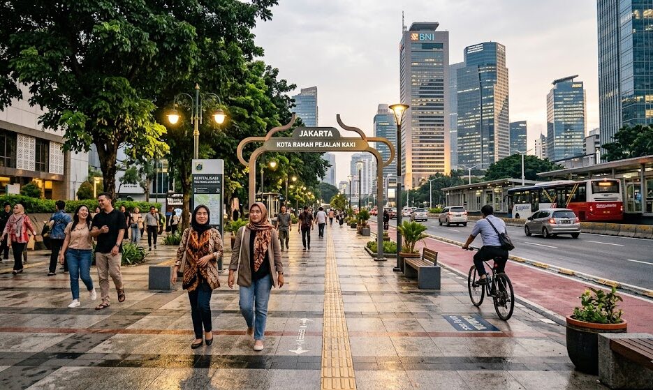 Revitalisasi Trotoar Jakarta: Upaya Mewujudkan Kota Ramah Pejalan Kaki di Era Anies Baswedan Revitalisasi Trotoar Jakarta: Upaya Mewujudkan Kota Ramah Pejalan Kaki di Era Anies Baswedan